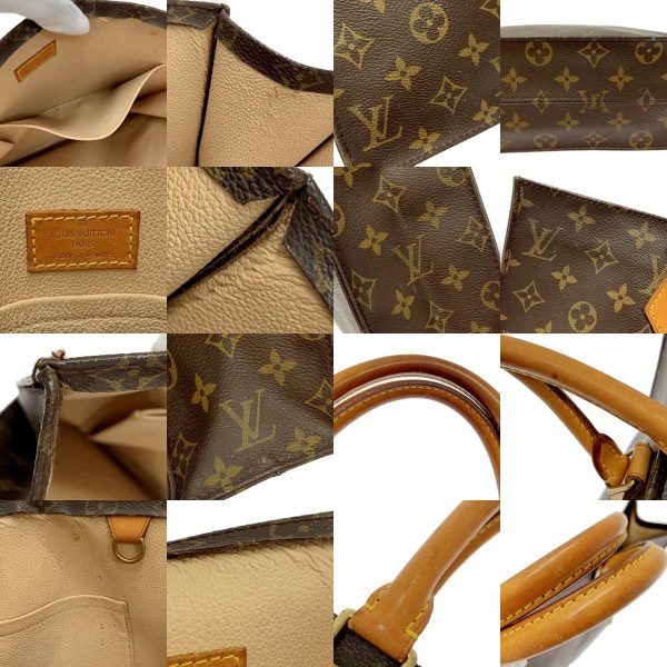 194713 10 c Louis Vuitton Monogram Sac Pla Tote Bag Brown