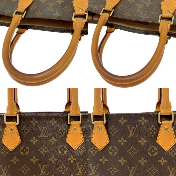 194713 7 Louis Vuitton Monogram Sac Pla Tote Bag Brown