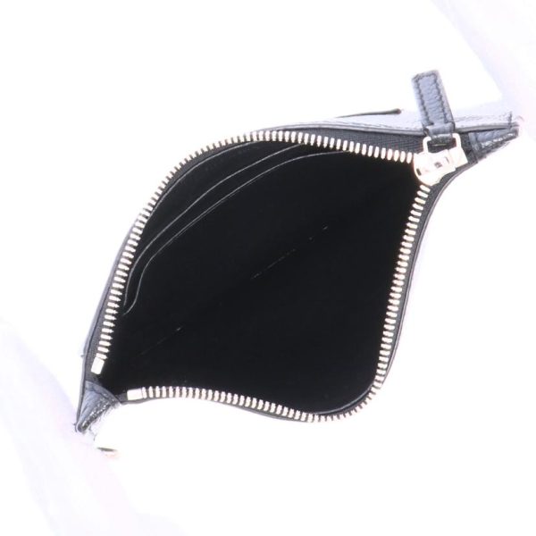 19483 4 Balenciaga Phone Holder Card Case Black