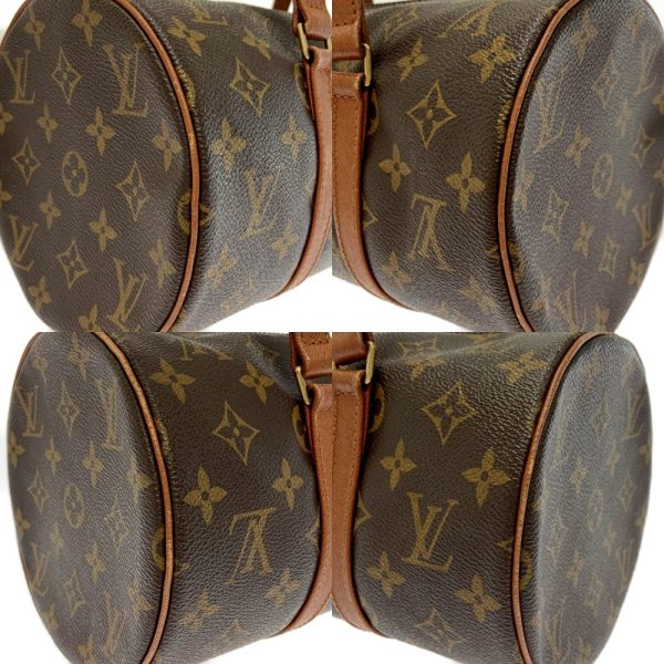 194968 6 Louis Vuitton Monogram Papillon 30 Handbag Brown