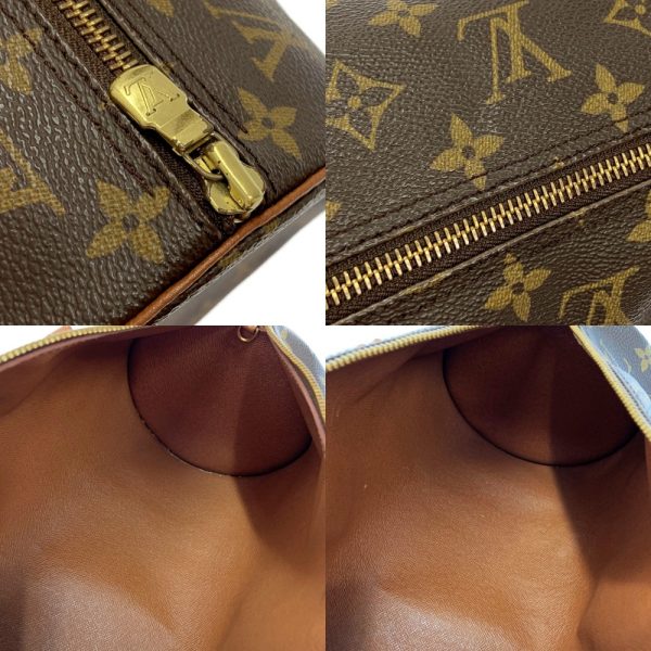 194968 8 Louis Vuitton Monogram Papillon 30 Handbag Brown