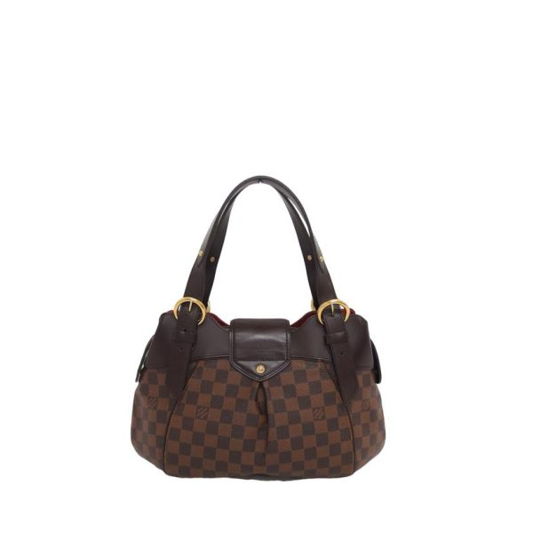 19504 2 Louis Vuitton Sistine PM Damier Shoulder Bag Brown