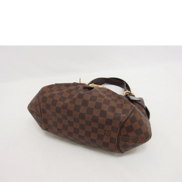 19504 3 Louis Vuitton Sistine PM Damier Shoulder Bag Brown