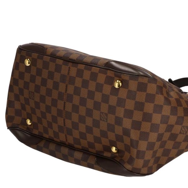 19514 3 Louis Vuitton Verona GM Damier Ebene Bag Brown