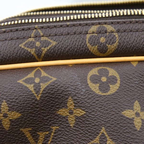 19538 7 Louis Vuitton Reporter GM Monogram Bag Brown