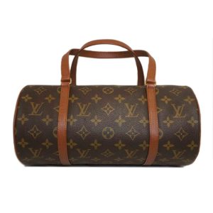 19544 1 Louis Vuitton Damier Speedy 25 Hand Bag Ebene Brown Gold Hardware