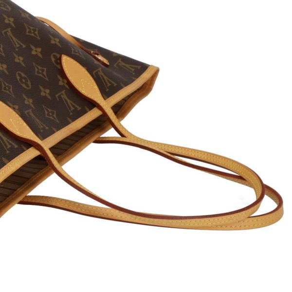 19552 3 Louis Vuitton Neverfull Monogram Tote Bag Beige