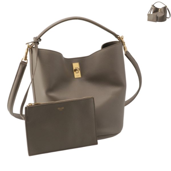 195573cr8 Celine Shoulder Bag 16 Saise Bucket Bag