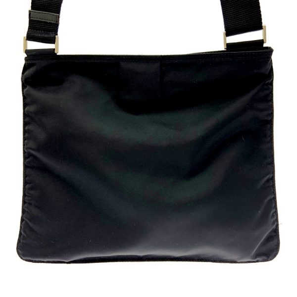 195772 5 Prada Nylon Shoulder Bag Black