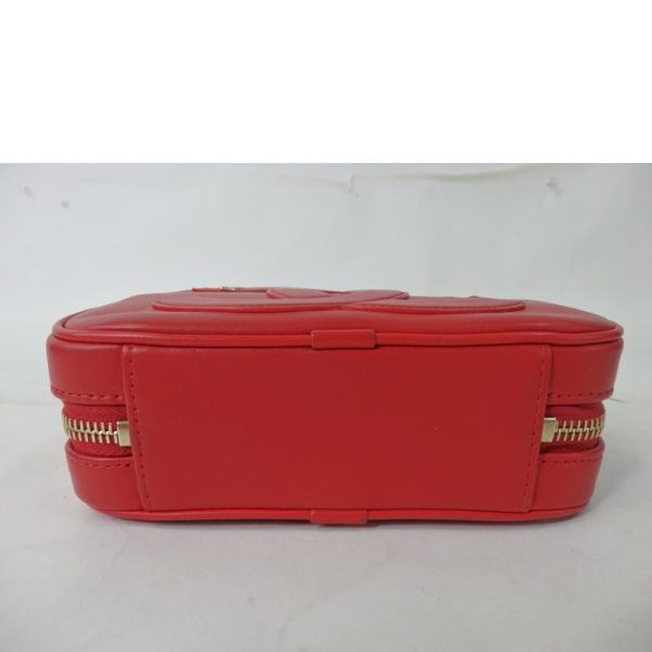 19637 4 Chanel Cocomark Waist Bag Red