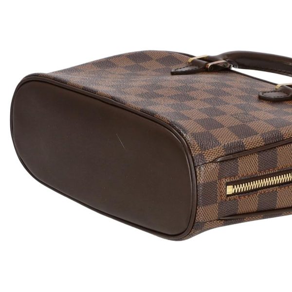 19650 3 Louis Vuitton Sania Damier Satchel Bag Brown