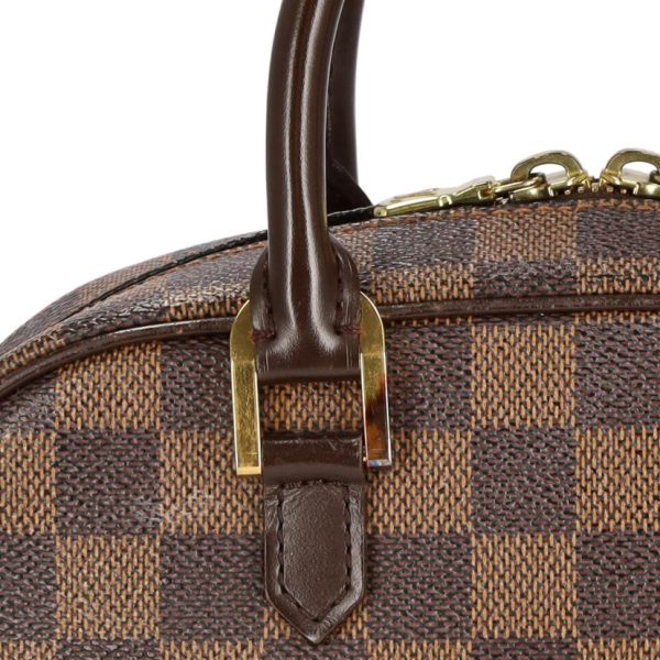 19650 6 Louis Vuitton Sania Mini Damier Handbag Ebene