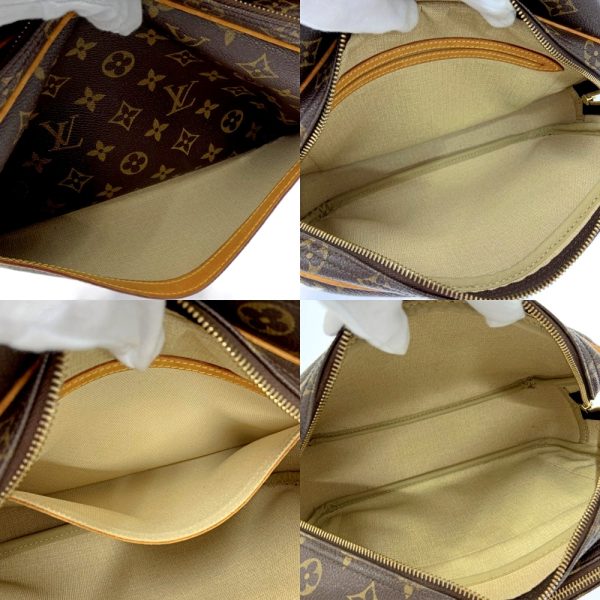 196923 8 Louis Vuitton Monogram Reporter PM Shoulder Bag Brown