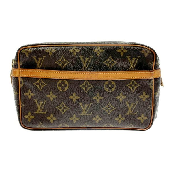 196947 1 Louis Vuitton Monogram Compiegne 23 Shoulder Bag Brown