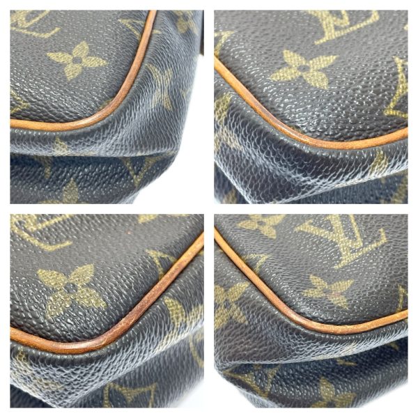 196947 6 Louis Vuitton Monogram Compiegne 23 Shoulder Bag Brown