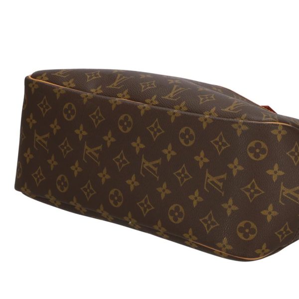 19699 3 Louis Vuitton Bowling Vanity Old Deauville Monogram Bag Brown