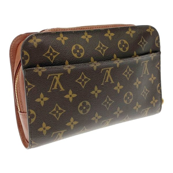 197085 2 Louis Vuitton Monogram Orsay Shoulder Bag Brown