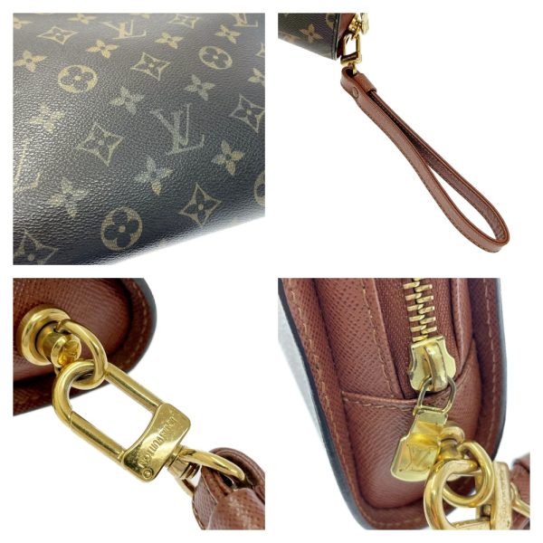 197085 7 Louis Vuitton Monogram Orsay Shoulder Bag Brown