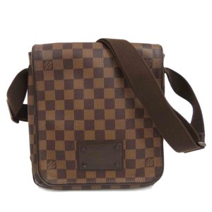 19709 1 Louis Vuitton Riverside Tote Bag Leather Damier