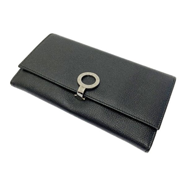 197138 2 Bvlgari Leather Bvlgari Bvlgari Long Wallet Black