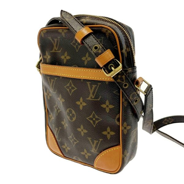 197150 3 Louis Vuitton Monogram Danube Shoulder Bag Brown