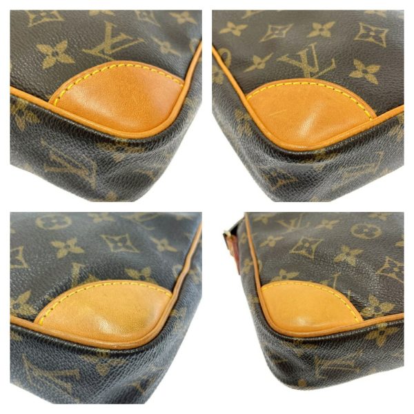 197150 7 Louis Vuitton Monogram Danube Shoulder Bag Brown