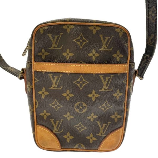 197250 4 Louis Vuitton Monogram Danube Shoulder Bag Brown