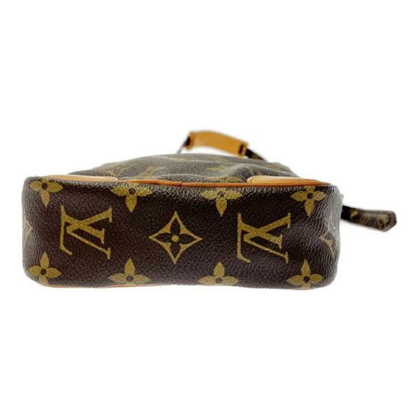 197250 6 Louis Vuitton Monogram Danube Shoulder Bag Brown