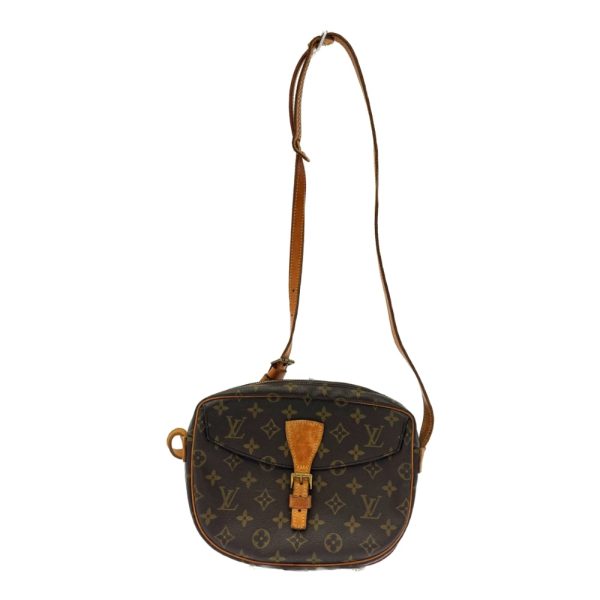 197265 1 Louis Vuitton Monogram Jeune Fille MM Shoulder Bag Brown