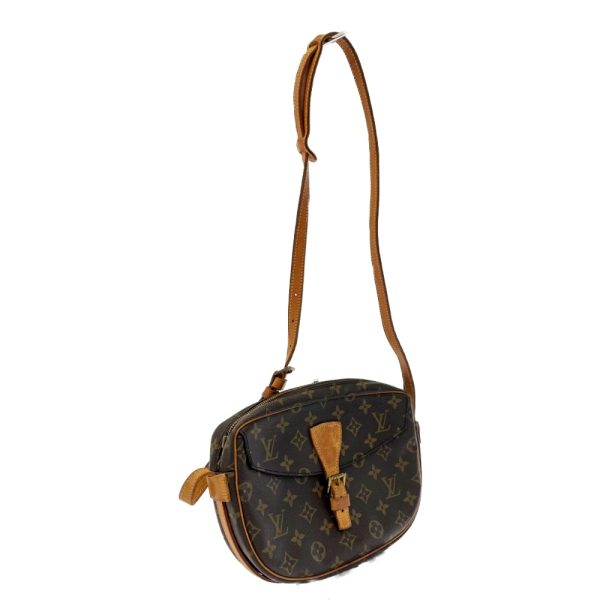 197265 2 Louis Vuitton Monogram Jeune Fille MM Shoulder Bag Brown