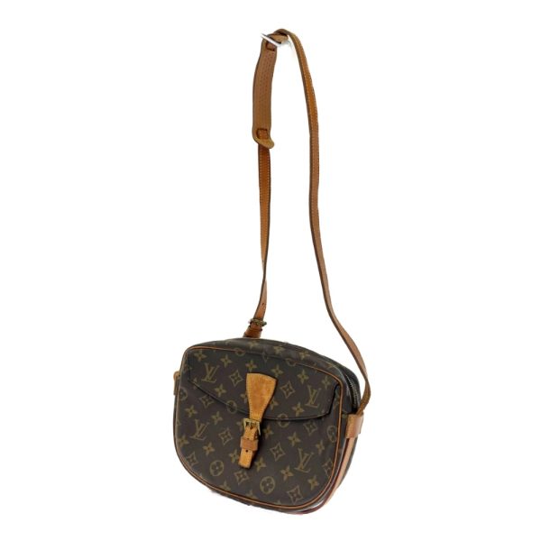 197265 3 Louis Vuitton Monogram Jeune Fille MM Shoulder Bag Brown