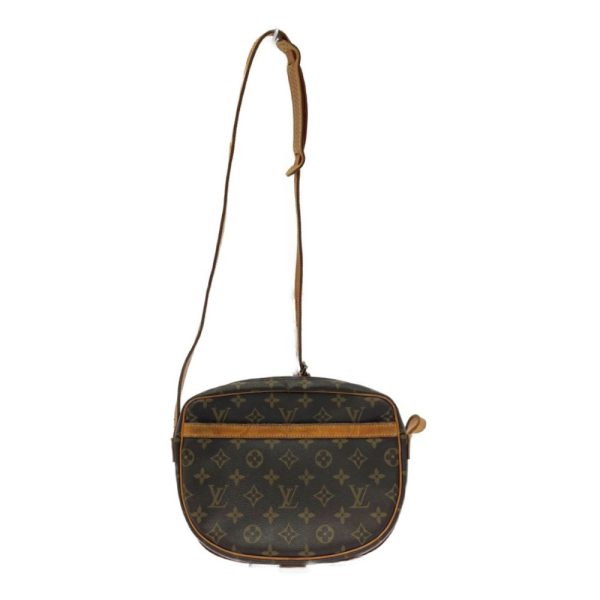 197265 5 Louis Vuitton Monogram Jeune Fille MM Shoulder Bag Brown