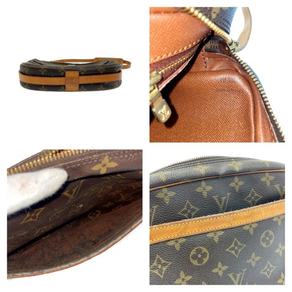 197265 6 Louis Vuitton Monogram Jeune Fille MM Shoulder Bag Brown