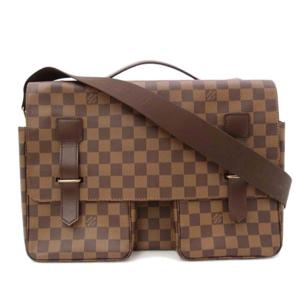 19729 1 Louis Vuitton Broadway Damier Ebene Bag Brown