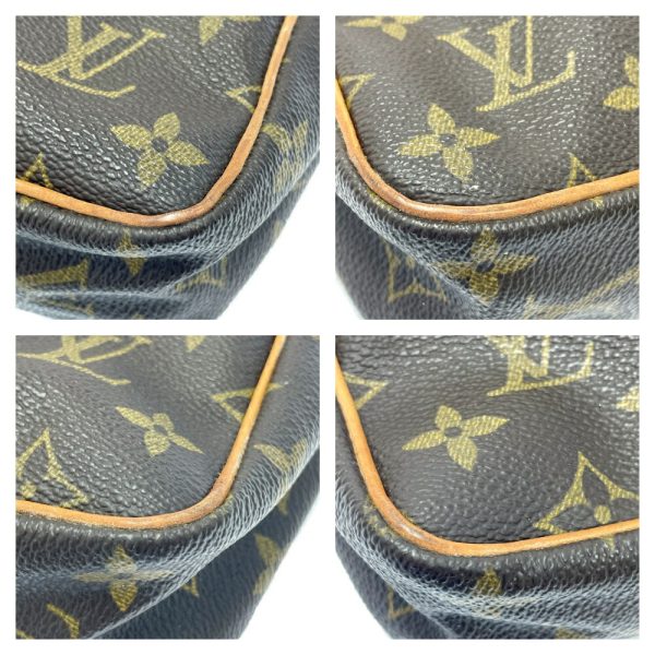 197495 6 Louis Vuitton Monogram Compiegne 23 Shoulder Bag Brown