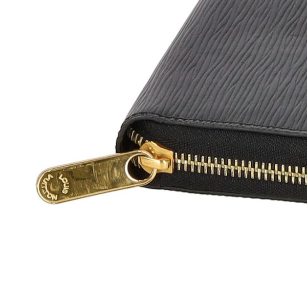 19750 7 Louis Vuitton Zippy Wallet Epi Wallet Noir