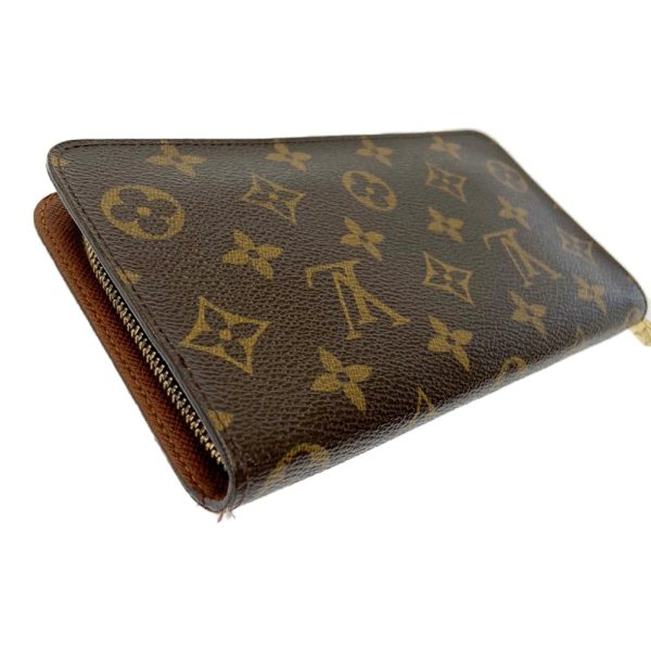 197515 3 LOUIS VUITTON Monogram PVC Portomone Sip Long Wallet Brown