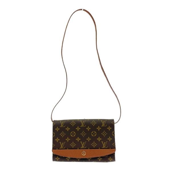 197552 1 Louis Vuitton Monogram Bordeaux 24 Shoulder Bag Brown