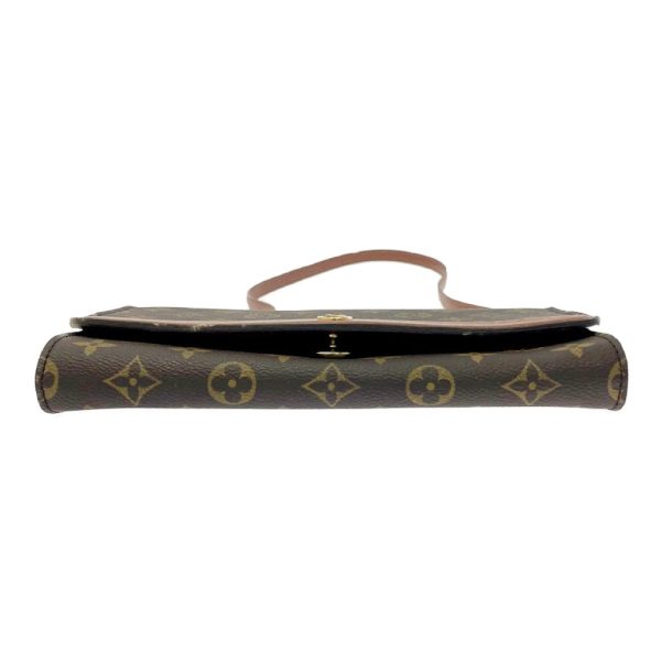 197552 6 Louis Vuitton Monogram Bordeaux 24 Shoulder Bag Brown