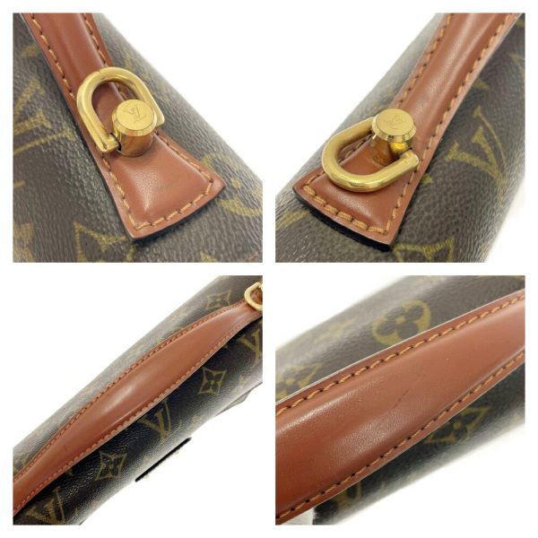 197663 8 Louis Vuitton Monogram Monceau 28 Handbag Brown