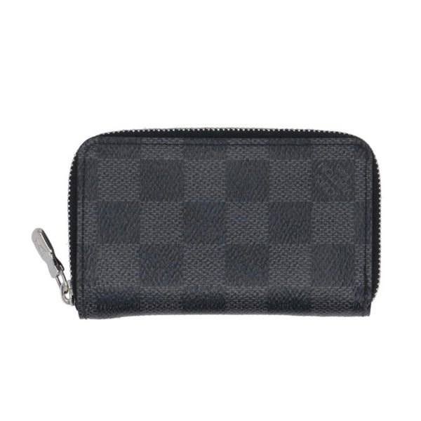 19767 1 Louis Vuitton Zippy Coin Purse Damier Wallet Graphite