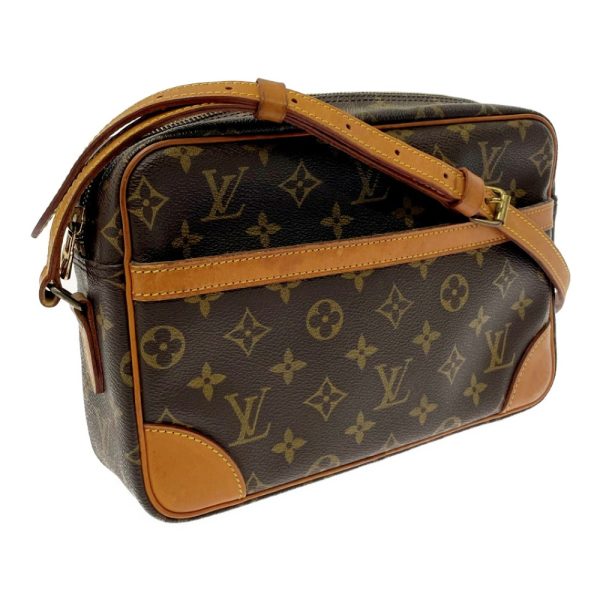 197806 2 Louis Vuitton Monogram Trocadero 27 Shoulder Bag Brown