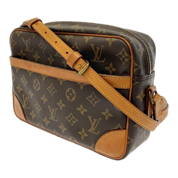 197806 3 Louis Vuitton Monogram Trocadero 27 Shoulder Bag Brown