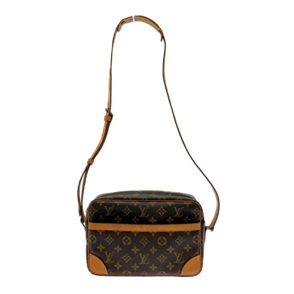 197806 5 Louis Vuitton Monogram Trocadero 27 Shoulder Bag Brown