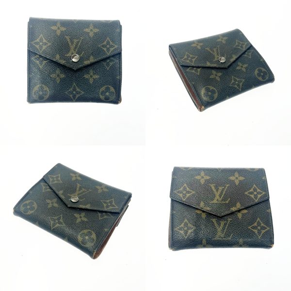 197860 8 LOUIS VUITTON Monogram PVC Wallet 3 Piece Set Brown