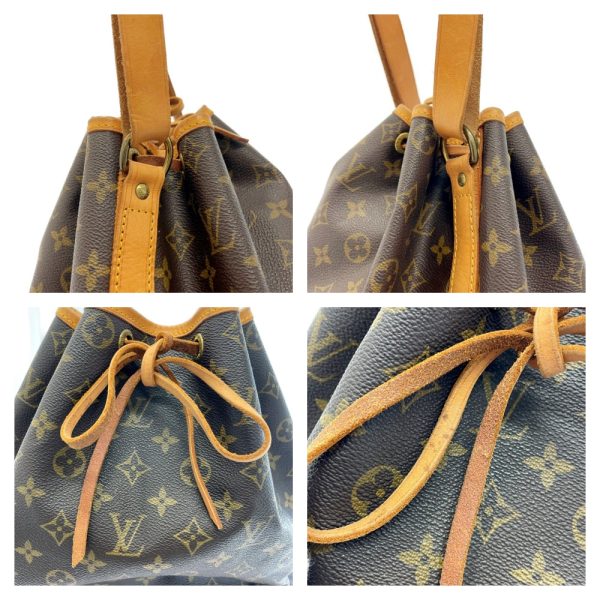 197970 8 Louis Vuitton Monogram Noe Shoulder Bag Brown