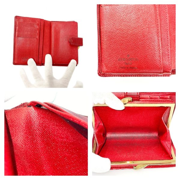 198010 3 LOUIS VUITTON Epi PVC Wallet 5 Piece Set