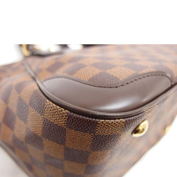 19804 8 Louis Vuitton Verona MM Damier Ebene Handbag Brown