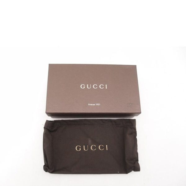 19851 6 Gucci Horsebit Bifold Long Wallet Brown