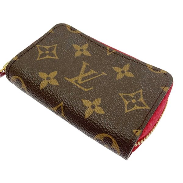 198750 2 Louis Vuitton Monogram Multicult Card Case Brown Fuchsia